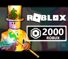 ROBLOX 25 USD ( 2000 Robux Kredi )